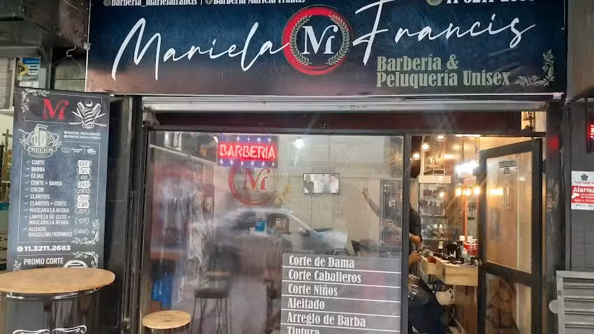 Barberia unisex mariela francis