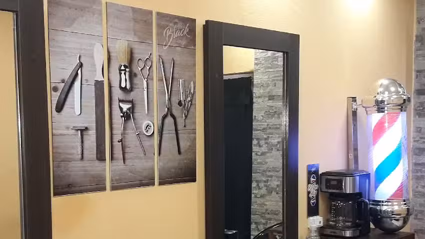 Black peluquer&iacute;a masculina