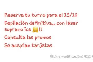Depilacion definitiva tablada