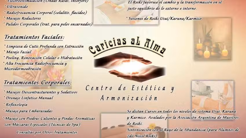 ESTETICA CARICIAS AL ALMA