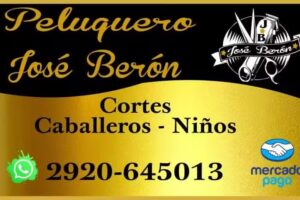 Jos&eacute; Beron. Peluquero