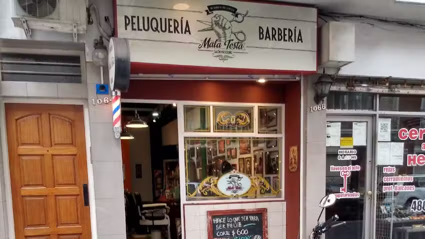 MALA TESTA | Barber&iacute;a en Caballito