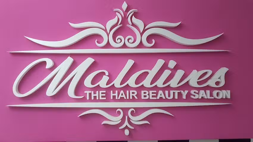 Maldives the hair beauty sal&oacute;n