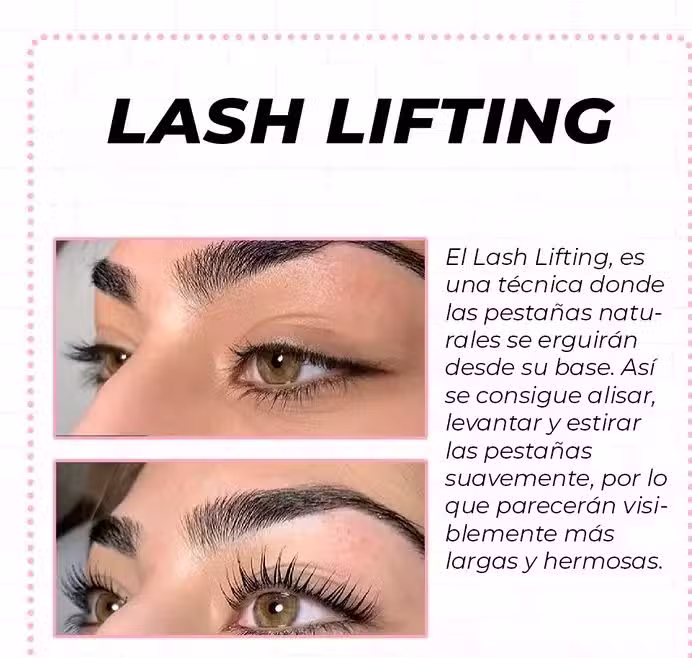 Maquillaje y lifting de pesta&ntilde;as
