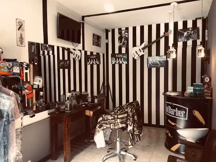 Nat barber sal&oacute;n masculino