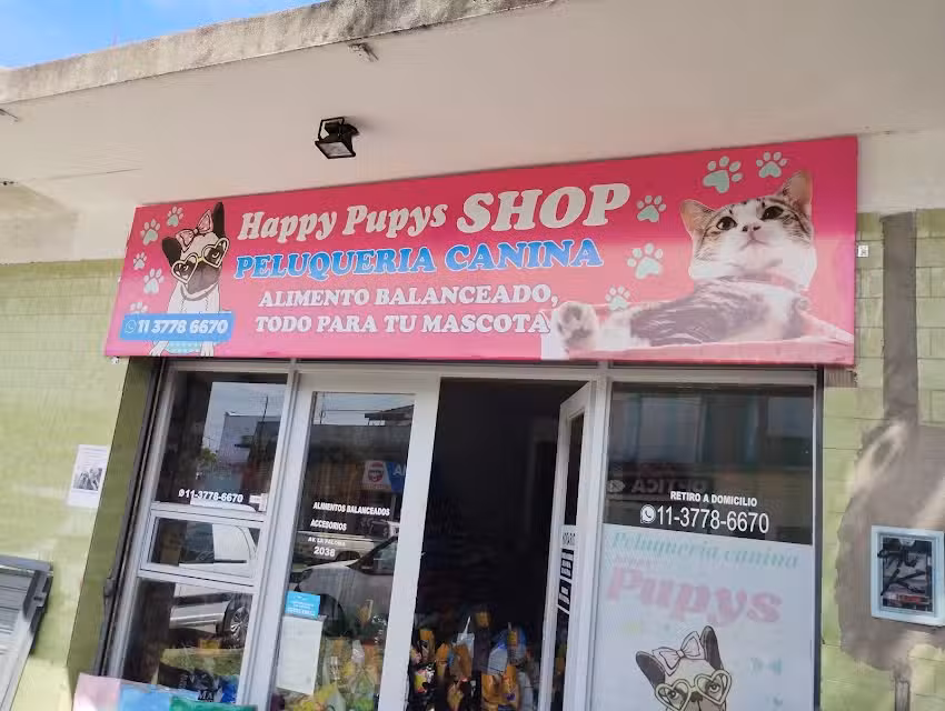 Peluquer&iacute;a canina, Happy Pupys Shop