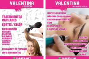 PELUQUERÍA ESTÉTICA VELENTINA