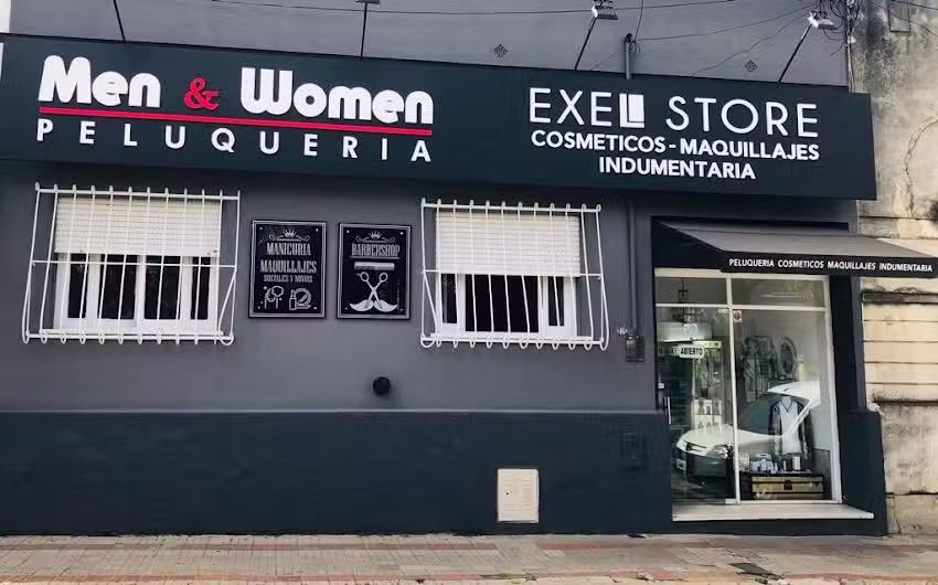 Peluquer&iacute;a Men and Women &ndash; Exel Store Cosm&eacute;ticos y maquillajes