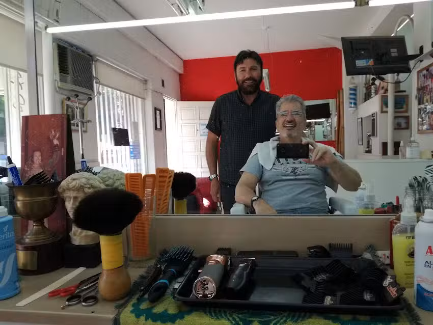 Peluquero Rub&eacute;n Vesco