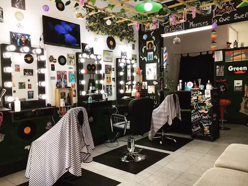 Retro Green Sal&oacute;n