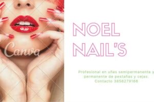 Salon de u&ntilde;as noel nails