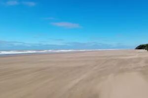 Santi y Agus, playa grande 🏖️