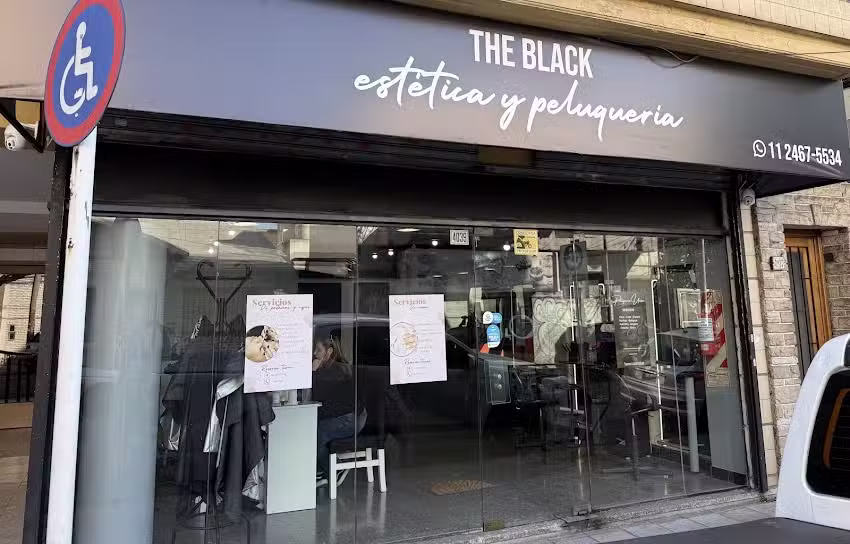 The black
